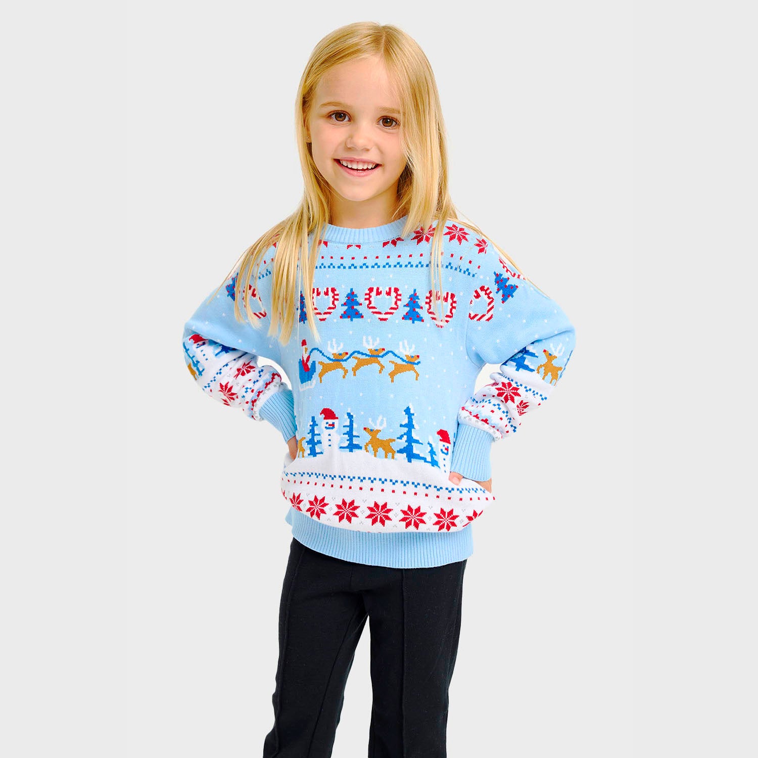 Christmas wonderland julesweater - Barn.